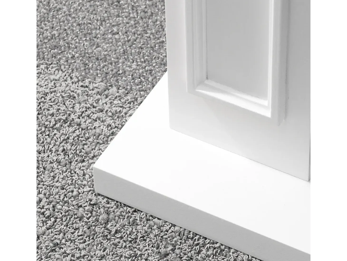 Biofireplace de piso de lareira a bioetanol JEFFERSON Branco L 89,5 x H90,5 x D28