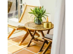 Biolareira de mesa a bioetanol MARSIGLIA Prata D16 x H27 interna externa