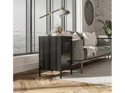 Brielle | Mesa de centro com efeito de mármore preto