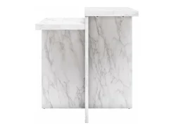 Brielle | Mesa de centro em Marble Look White