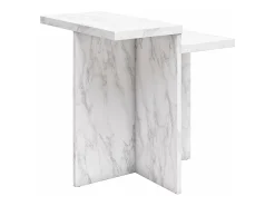 Brielle | Mesa de centro em Marble Look White