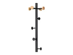 Cabide - metal - preto - VISTA