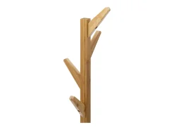 Cabide Bam com 4 cabides, marrom, 177 cm