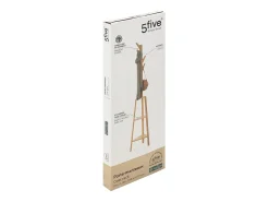 Cabide Bam com 4 cabides, marrom, 177 cm