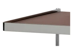 Cabide de parede - MDF - Prata - VESTA