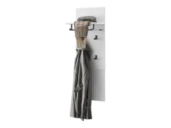 Cabide de parede branco 43x27x120 eliza