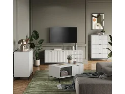 Cabide de parede branco 43x27x120 eliza