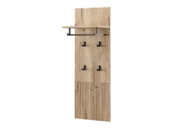 Cabide de parede carvalho viking 43x27x120 eliza