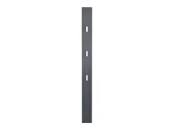 Cabide guarda-roupa parede ganchos para roupas painel de parede 170 cm cinza 03_0002144