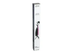 Cabide multiambiente com 8 cabides, preto, 173 cm