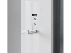 Cabide para guarda-roupa 170 cm ganchos para roupas de parede painel de parede branco 03_0002143