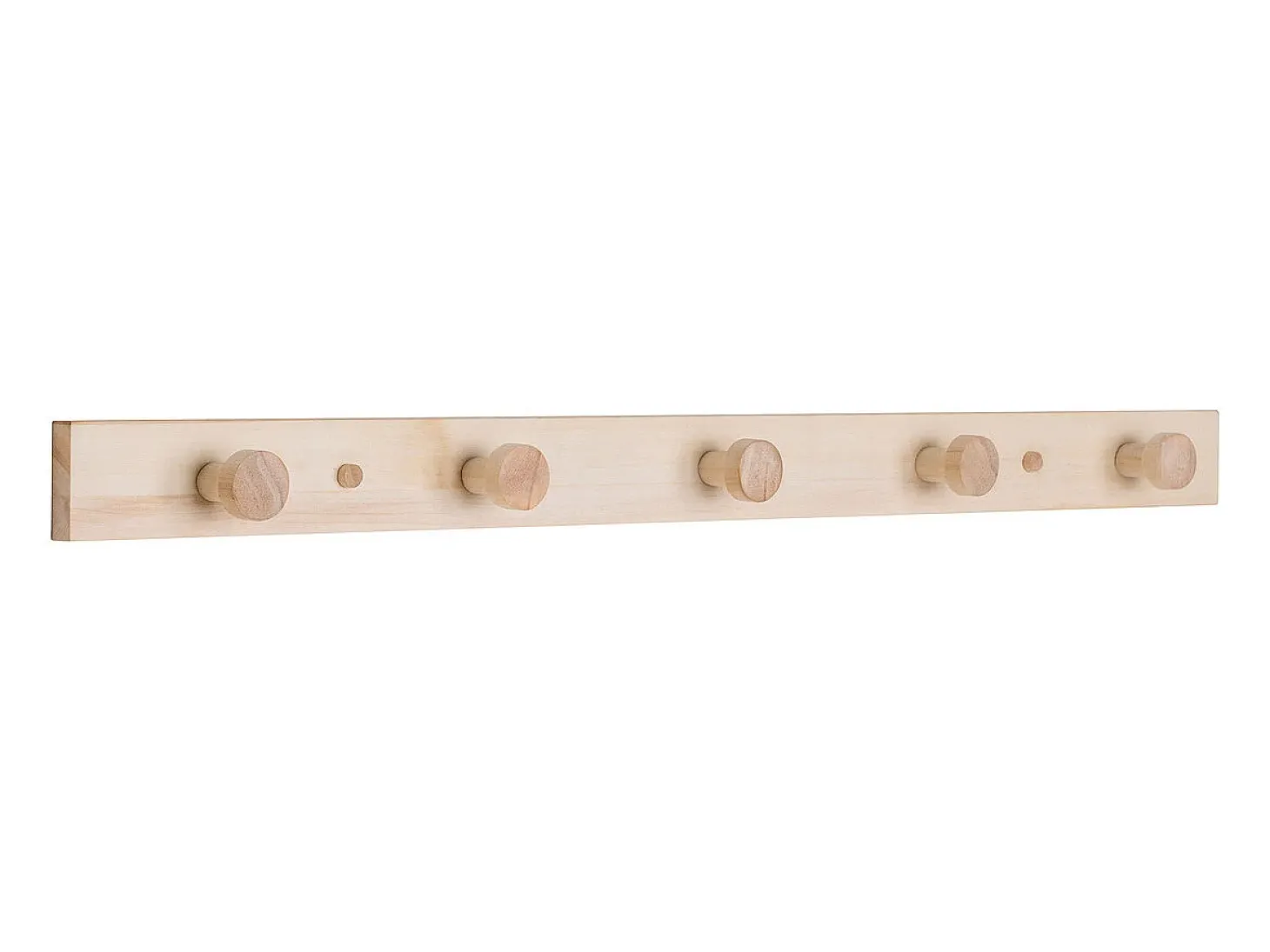 Cabides de Parede Abano, Castanho, 1,5x70x5 cm, Kendra Home