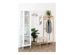 Cabides de Parede Trento, Branco, 30x3x82 cm, Kendra Home
