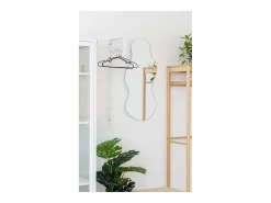 Cabides de Parede Trento, Branco, 30x3x82 cm, Kendra Home