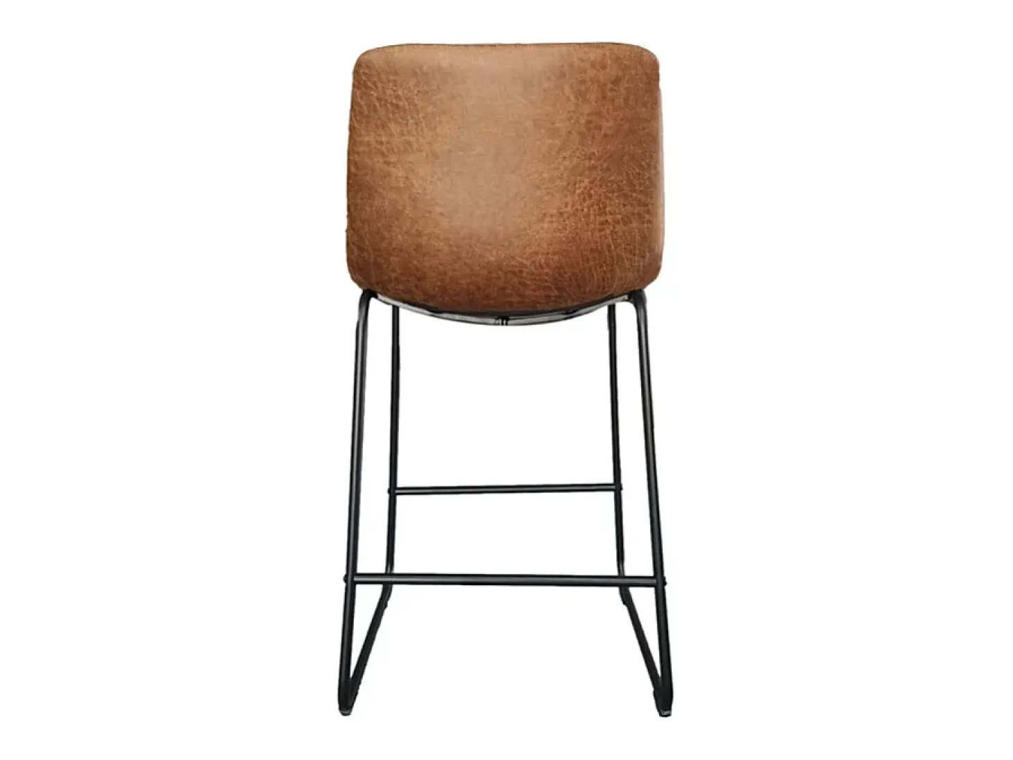 Cadeira de balcão MANCO PU Cognac, dimensões: A93 x L48 x P56 cm, ideal para a sua cozinha/balcão.