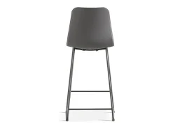 Cadeira de balcão 'Mario' PP Cinza, dimensões: A100,5 x L51 x P44cm