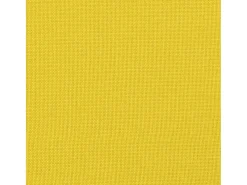 Cadeira de baloiço com banco tecido amarelo mostarda