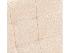 Cadeira de baloiço para adulto - Cadeira de baloiço ergonómica para exteriores - para sala de estar - Jardim - Quarto - Bege