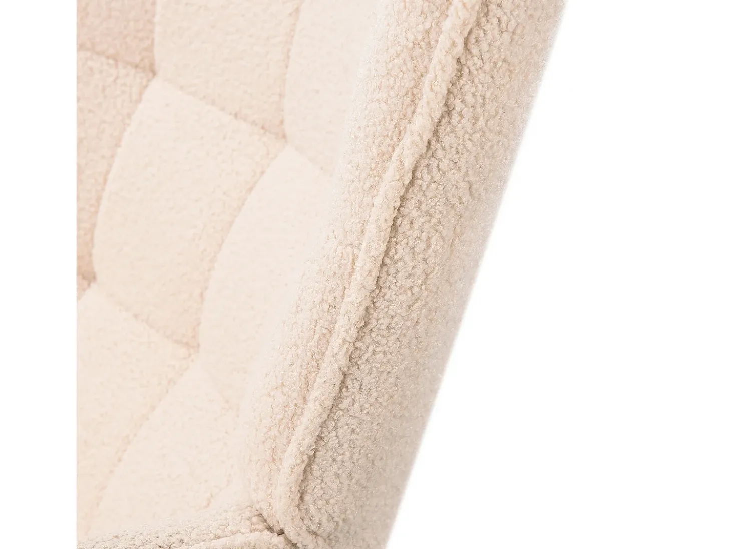 Cadeira de baloiço para adulto - Cadeira de baloiço ergonómica para exteriores - para sala de estar - Jardim - Quarto - Bege