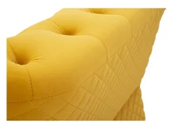 Cadeira de Braços VKH320, Amarelo, 104x83x76 cm, Kendra Home