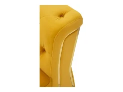 Cadeira de Braços VKH320, Amarelo, 104x83x76 cm, Kendra Home