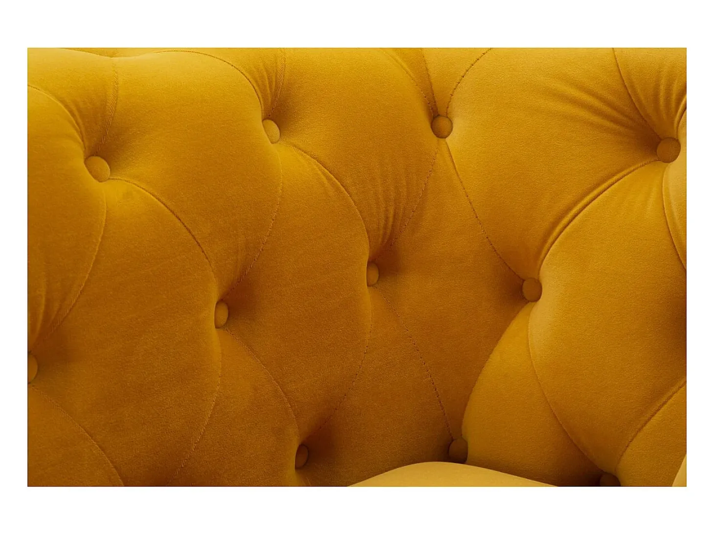 Cadeira de Braços VKH320, Amarelo, 104x83x76 cm, Kendra Home