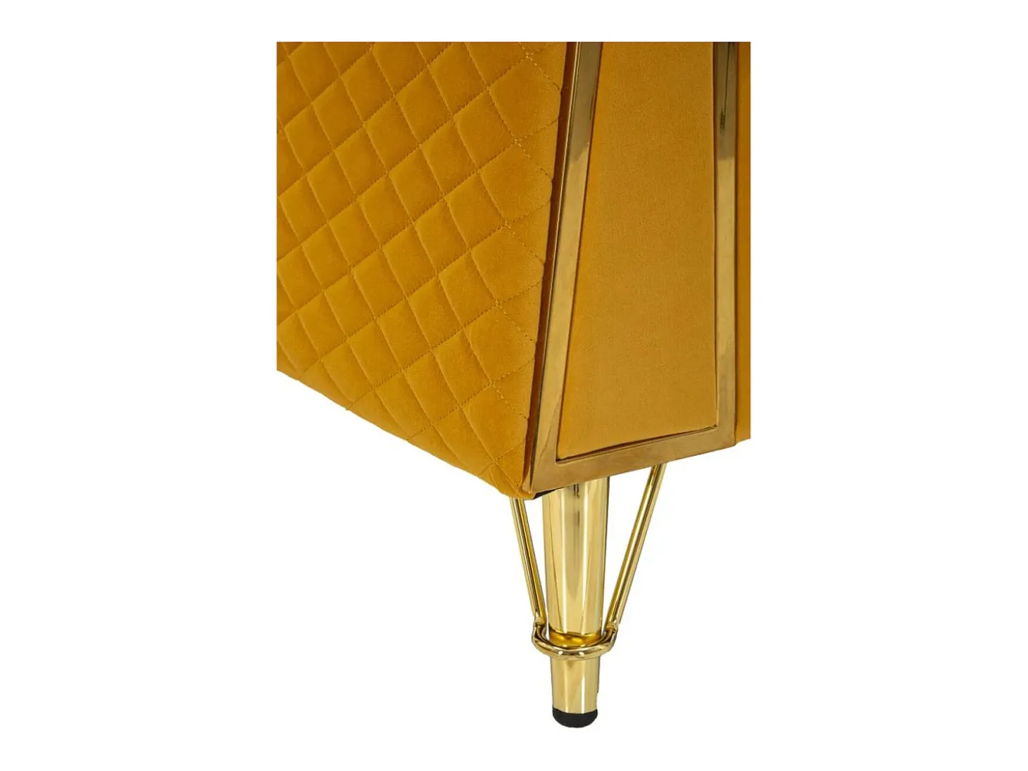 Cadeira de Braços VKH320, Amarelo, 104x83x76 cm, Kendra Home