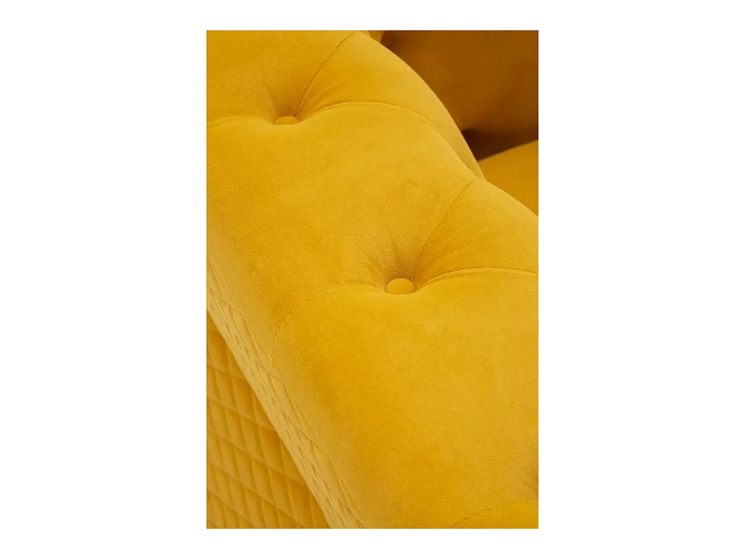 Cadeira de Braços VKH320, Amarelo, 104x83x76 cm, Kendra Home