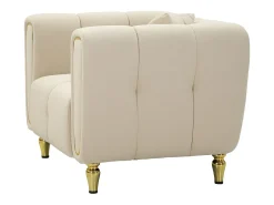 Cadeira de Braços VKH322, Bege, 81x97x71 cm, Kendra Home