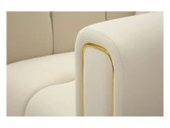 Cadeira de Braços VKH322, Bege, 81x97x71 cm, Kendra Home