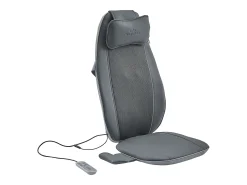 Cadeira de massagem Shiatsu - Simili - 3 intensidades de massagem - Cinza - APASIA