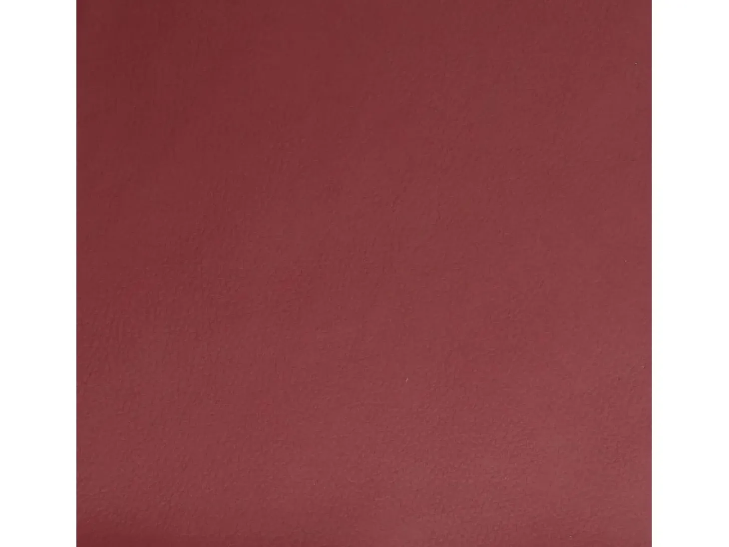 Cadeira de massagens couro artificial vermelho tinto