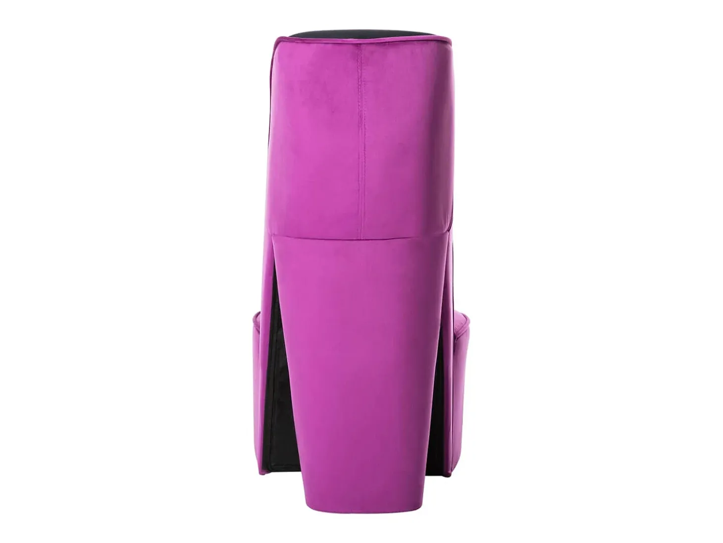 Cadeira estilo sapato de salto alto veludo roxo SHL474444