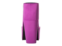 Cadeira estilo sapato de salto alto veludo roxo PT532133