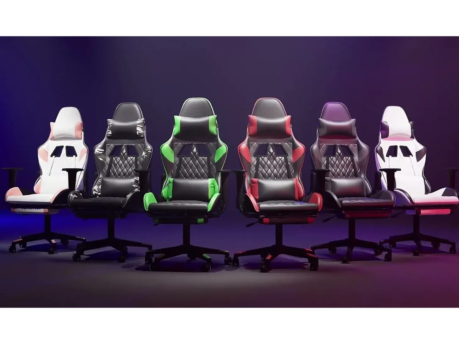 Cadeira gaming massagem + apoio pés couro artif. preto/vermelho