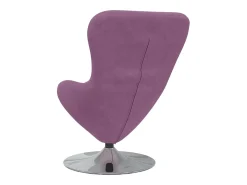 Cadeira ovo Roxo Veludo