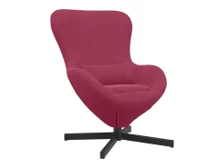 Cadeira ovo Vinho Vermelho 63 x 73 x 90 cm Veludo