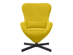 Cadeira Relax | Cadeira ovo Amarelo 63x73x90 cm Veludo SHL946902