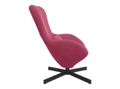 Cadeira Relax | Cadeira ovo vermelho tinto 63x73x90 cm Veludo SHL948976