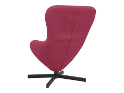 Cadeira Relax | Cadeira ovo vermelho tinto 63x73x90 cm Veludo SHL948976