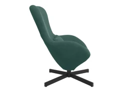 Cadeira Relax | Cadeira ovo Verde-escuro 63x73x90 cm Veludo SHL270031