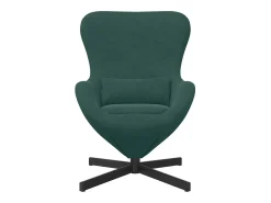 Cadeira Relax | Cadeira ovo Verde-escuro 63x73x90 cm Veludo SHL270031