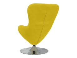 Cadeira Relax | Cadeira ovo Amarelo 63x73x90 cm Veludo SHL165552