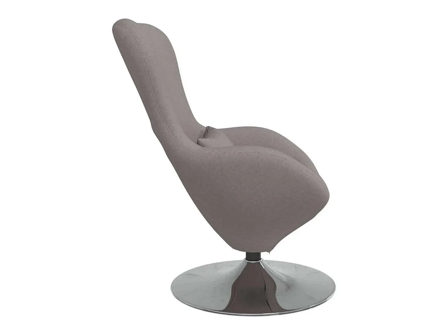Cadeira Relax | Cadeira ovo Cinzento-acastanhado 63x73x90 cm tecido SHL420613