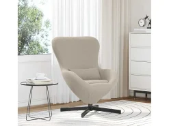 Cadeira Relax | Cadeira ovo Cinzento-claro 63x73x90 cm SHL342391
