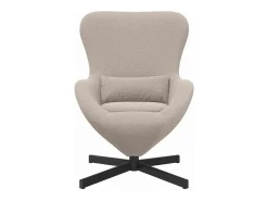Cadeira Relax | Cadeira ovo Cinzento-claro 63x73x90 cm SHL342391