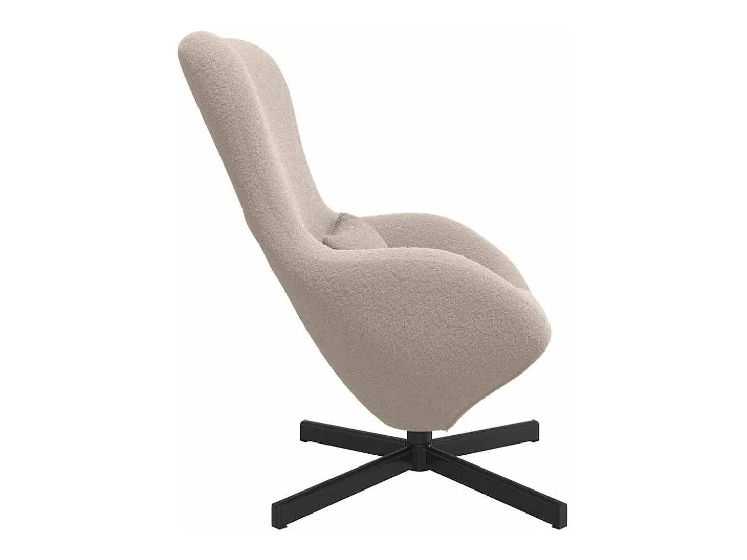 Cadeira Relax | Cadeira ovo Cinzento-claro 63x73x90 cm SHL342391