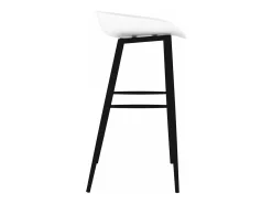 Cadeiras de bar 4 pcs branco