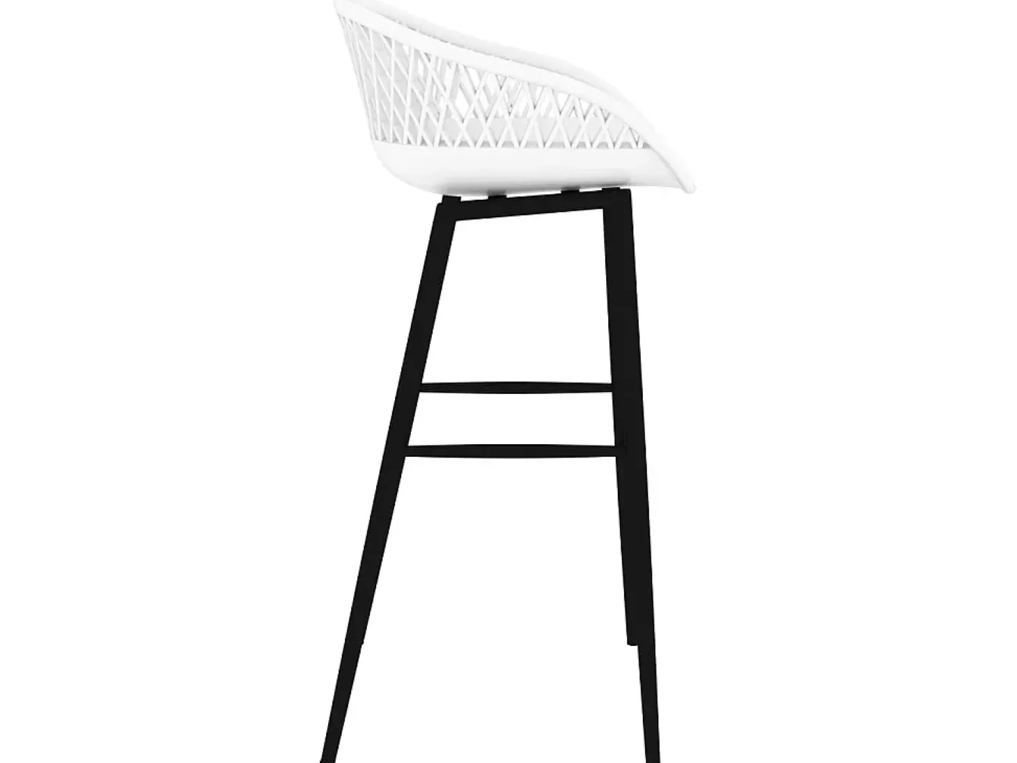 Cadeiras de bar 4 pcs branco PT842151