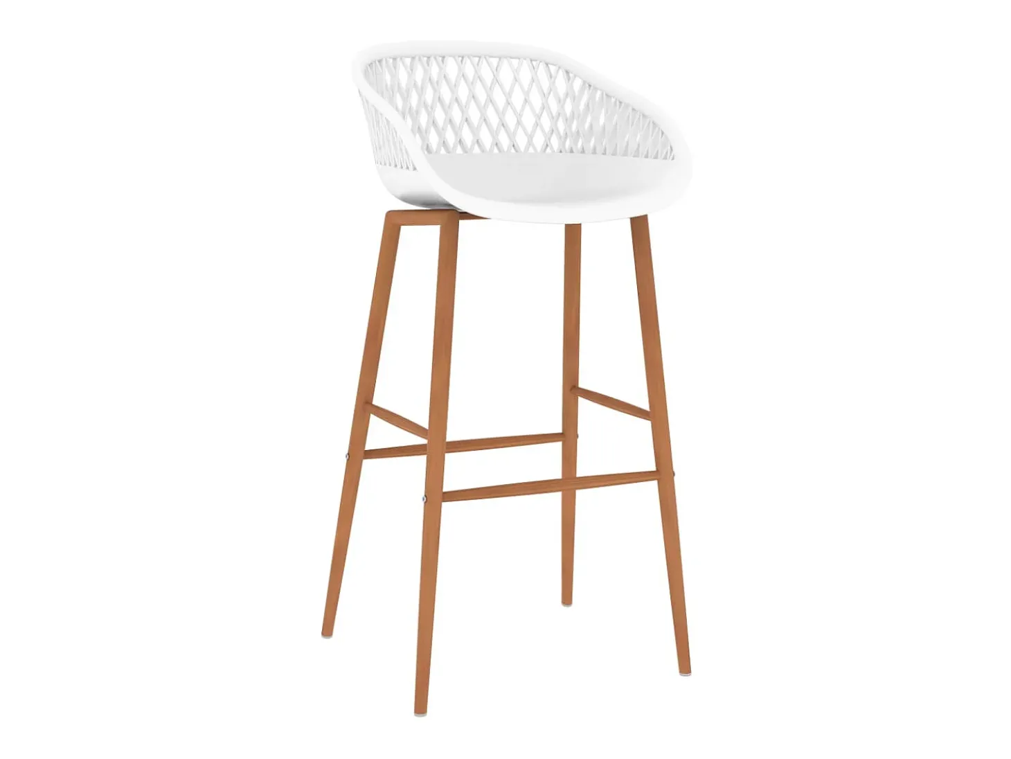 Cadeiras de bar 2 pcs branco PT338202